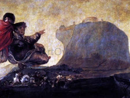 Asmodea by Francisco Jose de Goya Y Lucientes - Hand-Painted Oil Painting on Canvas Supply