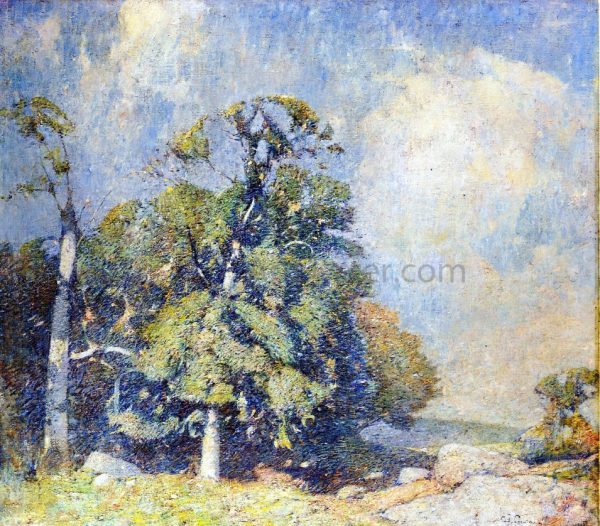 A Freshening Breeze by Emil Carlsen - Hand-Painted Oil Painting on Canvas Online now