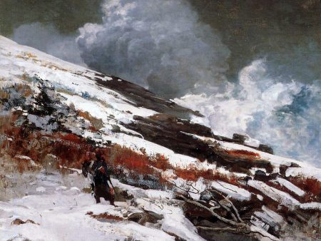 Winter Coast by Winslow Homer - Hand-Painted Oil Painting on Canvas Online