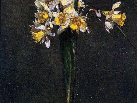 Yellow Flowers (also known as Coucous) by Henri Fantin-Latour - Hand-Painted Oil Painting on Canvas Supply