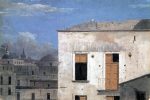 Buildings in Naples by Thomas Jones - Hand-Painted Oil Painting on Canvas For Cheap