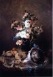 Two Bouquets by Georges Jeannin - Hand-Painted Oil Painting on Canvas Online Sale