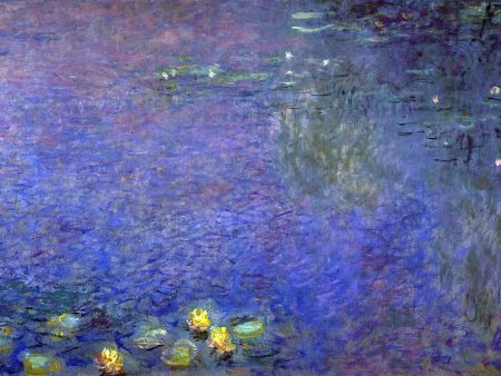 Morning (right-center detail) by Claude Oscar Monet - Hand-Painted Oil Painting on Canvas For Discount