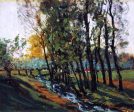 French Landscape by William A Harper - Hand-Painted Oil Painting on Canvas Hot on Sale