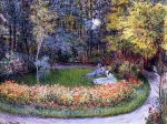 In the Garden by Claude Oscar Monet - Hand-Painted Oil Painting on Canvas Fashion