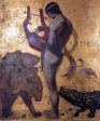 Orpheus by Franz Von Stuck - Hand-Painted Oil Painting on Canvas For Discount