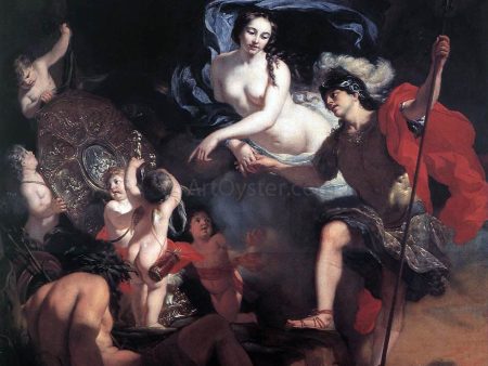 Venus Presenting Weapons to Aeneas by Gerard De Lairesse - Hand-Painted Oil Painting on Canvas For Cheap