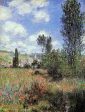 Lane in the Poppy Fields, Ile Saint-Martin by Claude Oscar Monet - Hand-Painted Oil Painting on Canvas Cheap