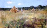 Grain Field, Shinnecock Hills by William Merritt Chase - Hand-Painted Oil Painting on Canvas For Sale