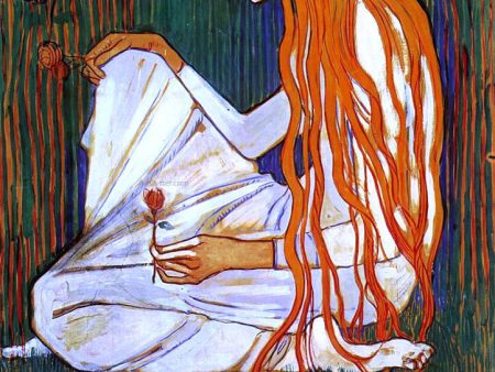 A Dream by Ferdinand Hodler - Hand-Painted Oil Painting on Canvas Fashion