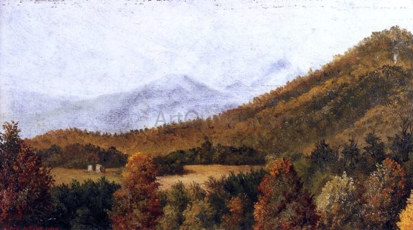 Wooded Mountain Scene in North Carolina by William Aiken Walker - Hand-Painted Oil Painting on Canvas For Cheap