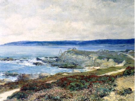 A Grey Day Carmel by Guy Orlando Rose - Hand-Painted Oil Painting on Canvas Online