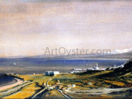 A North African Port by Antoine Leon Morel-Fatio - Hand-Painted Oil Painting on Canvas Online now