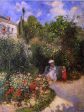 A Garden at Pontoise by Camille Pissarro - Hand-Painted Oil Painting on Canvas Fashion