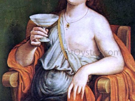 Sophonisba Drinking the Poison by Giovanni Francesco Caroto - Hand-Painted Oil Painting on Canvas Online