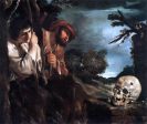 Et in Arcadia Ego by Guercino - Hand-Painted Oil Painting on Canvas Supply