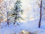 Winter Study by Walter Launt Palmer - Hand-Painted Oil Painting on Canvas Cheap