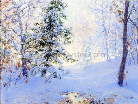 Winter Study by Walter Launt Palmer - Hand-Painted Oil Painting on Canvas Cheap