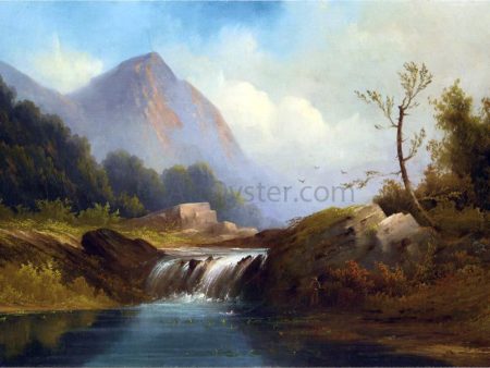 Wilderness Idyll by Robert Scott Duncanson - Hand-Painted Oil Painting on Canvas Online Sale