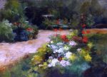 A Garden by Gustave Caillebotte - Hand-Painted Oil Painting on Canvas Online