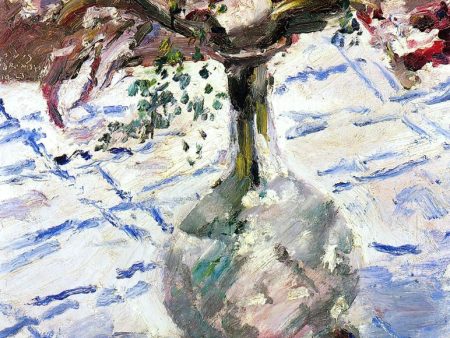 Orchids by Lovis Corinth - Hand-Painted Oil Painting on Canvas For Sale