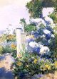 A Garden by the Sea, Isles of Shoals by Frederick Childe Hassam - Hand-Painted Oil Painting on Canvas Supply