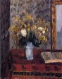 Vase of Flowers, Tulips and Garnets by Camille Pissarro - Hand-Painted Oil Painting on Canvas Sale