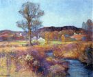 A New England Valley by Robert Vonnoh - Hand-Painted Oil Painting on Canvas Online