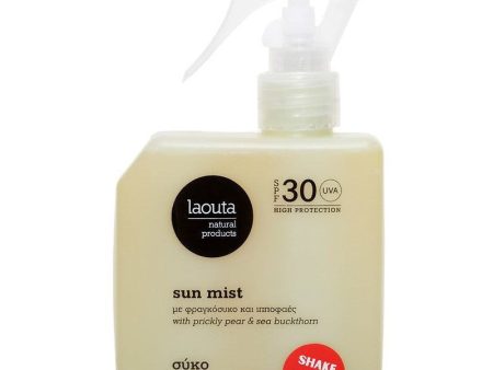 Purškiama apsauga nuo saulės Laouta Sun Mist SPF 30 Fig LAO0013, SPF 30 apsauga, 200 ml Supply