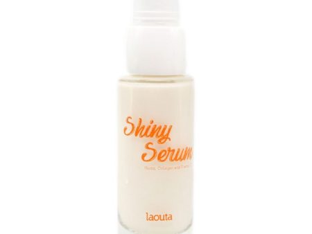 Drėkinamasis, švytėjimo veido odai suteikiantis serumas Laouta Shiny Serum LAO0003, su vitaminu C ir šaltalankių aliejumi, buteliukas tvariame maišelyje, 30 ml Online Hot Sale