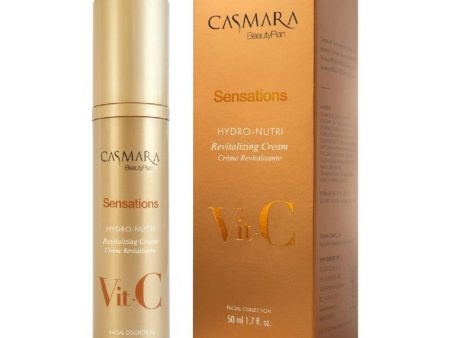 Prabangus maitinamasis veido kremas Casmara Sensations Hydro Nutri Revitalizing Cream Vitamin C CASA13102, brandžiai odai, su vitaminais A, C ir E, 50 ml For Sale