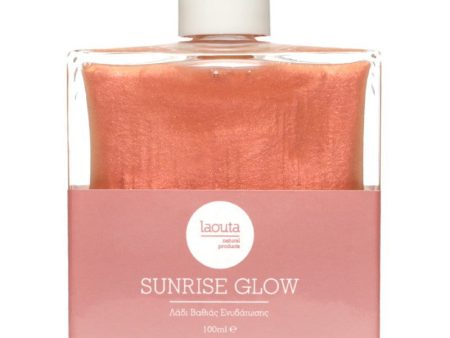 Drėkinamasis, švytėjimo kūnui suteikiantis aliejus Laouta Hydrating Body Dry Oil Sunrise Glow LAO0007, praturtinas migdolų ir alyvuogių aliejais, 100 ml Online