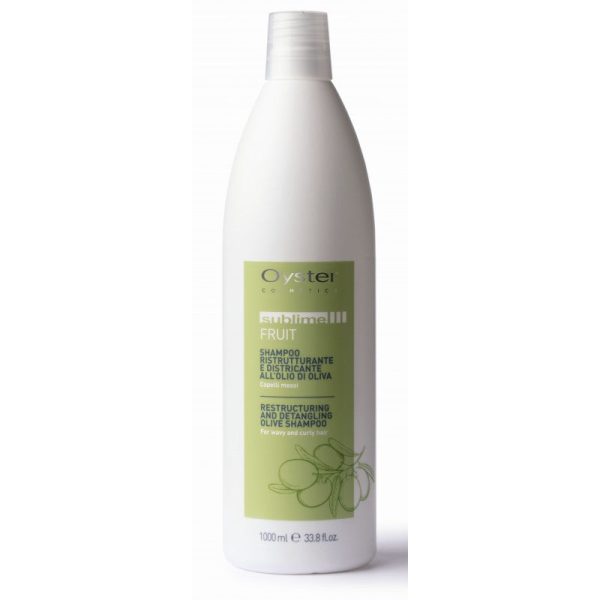 Plaukų šampūnas Oyster Sublime Fruit Oliva Shampoo nepaklusniems, garbanotiems plaukams, glotninamasis, 1000 ml Discount