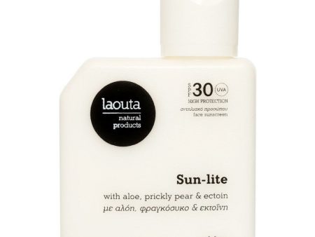 Drėkinamasis veidą nuo saulės apsaugantis kremas Laouta Sun Lite Oil Free Face Sunscreen LAO0039, lengvos tekstūros, SPF 30, 50 ml Fashion