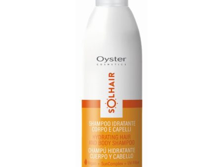 Šampūnas plaukams ir kūno prausiklis Oyster Solhair Hydrating Hair & Body Shampoo OYSH01250001, skirtas plaukams ir kūnui, 250 ml Fashion