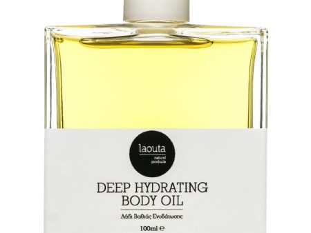 Drėkinamasis kūno aliejus Laouta Deep Hydrating Body Dry Oil LAO0005, 100 % natūralus, praturtinas šalavijų ir alyvuogių ekstraktu, 100 ml Hot on Sale